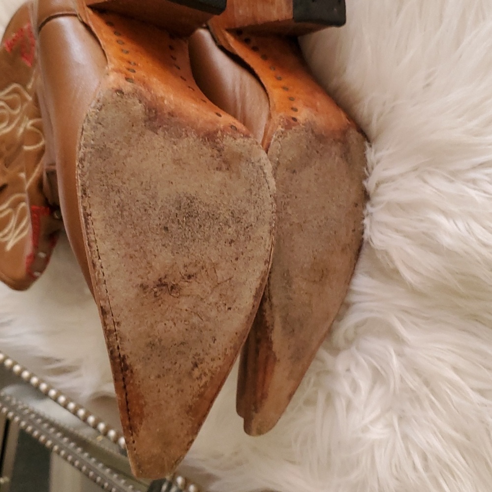 Jar women's brown cowboy Western boots size 7.5 - Picture 7 of 16